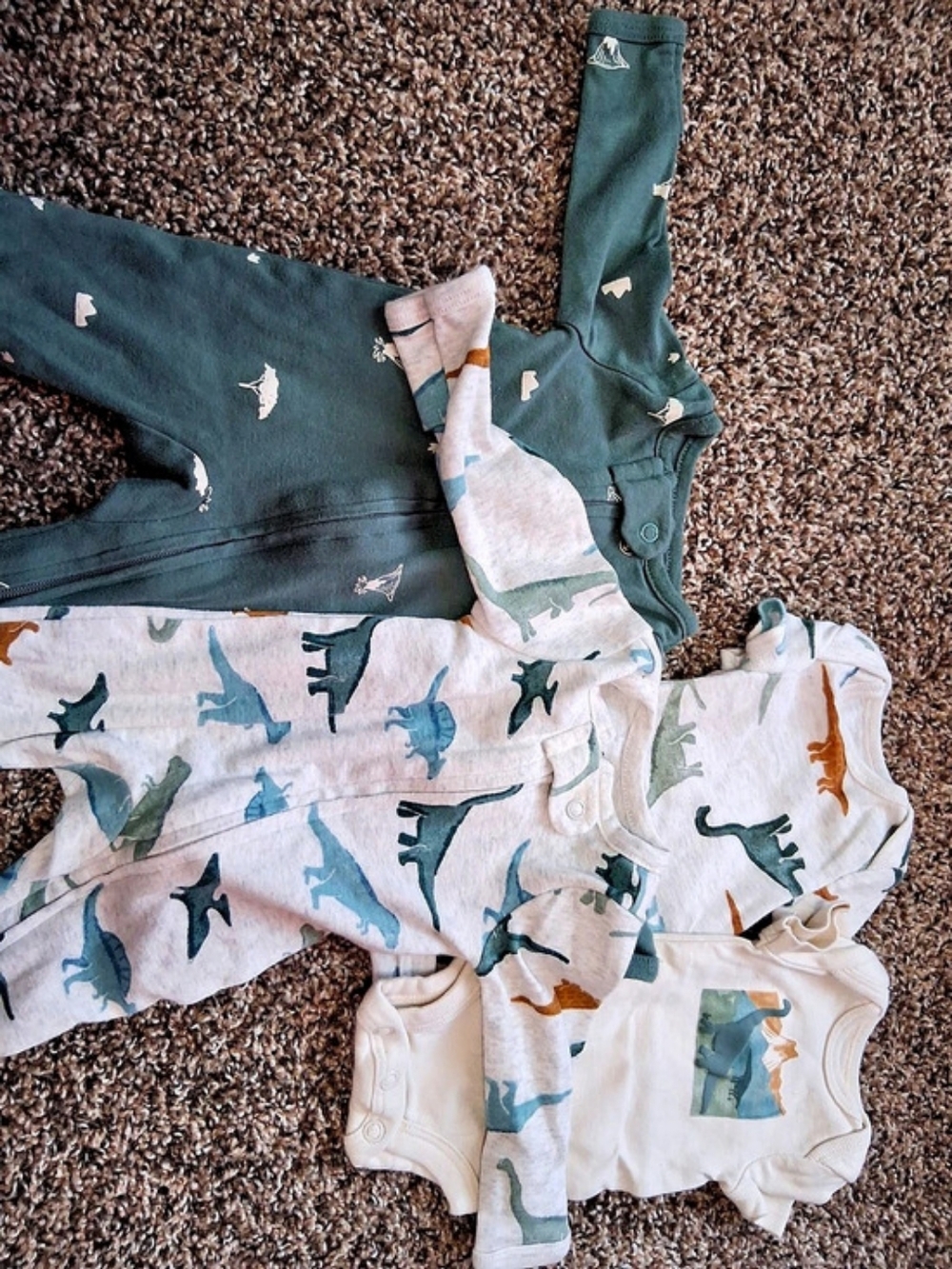 Carter's Dinosaur Baby Footie Bodysuit